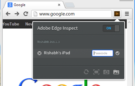 Chrome Extension PassCode