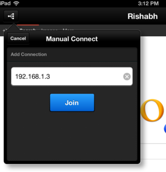 Edge Manual Connection