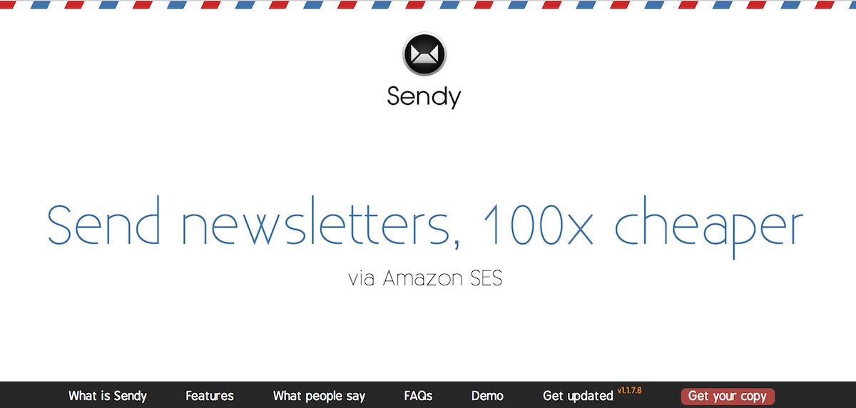 Sendy - Self Hosted App to Send Newsletters 100x Cheaper